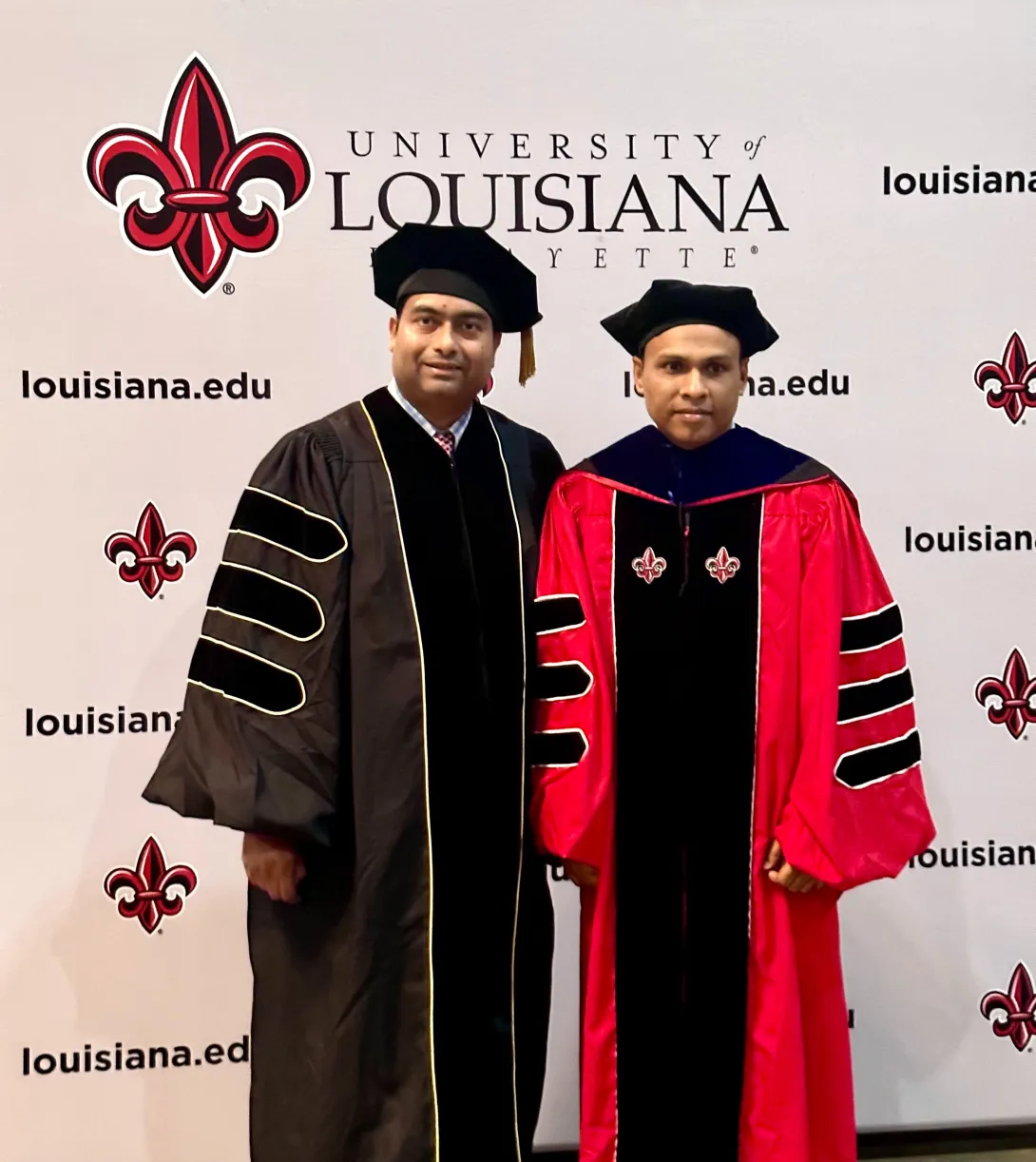 2023 summer graduation, Dr. Arun Kulshreshth and Dr.Sarker Asish