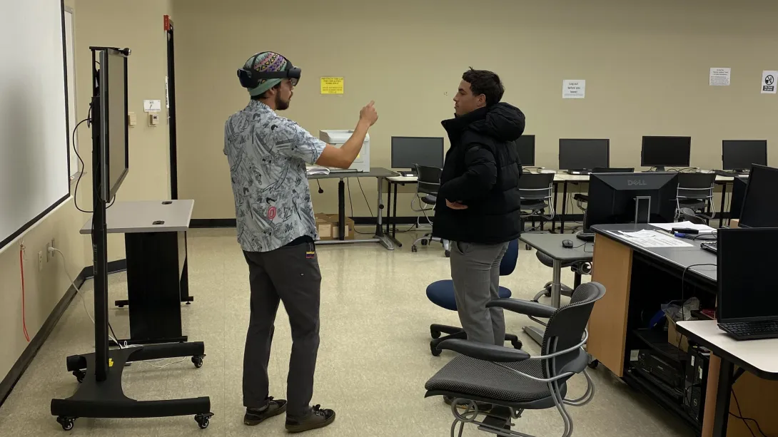 2022 Science Day, AR Demonstration