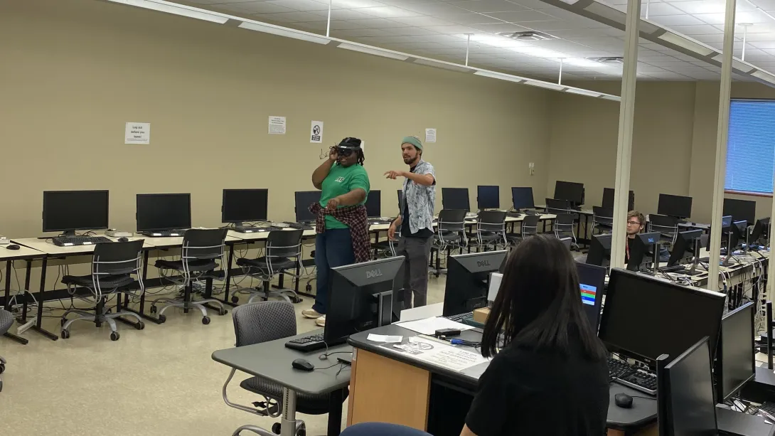 2022 Science Day, AR Student Demonstration