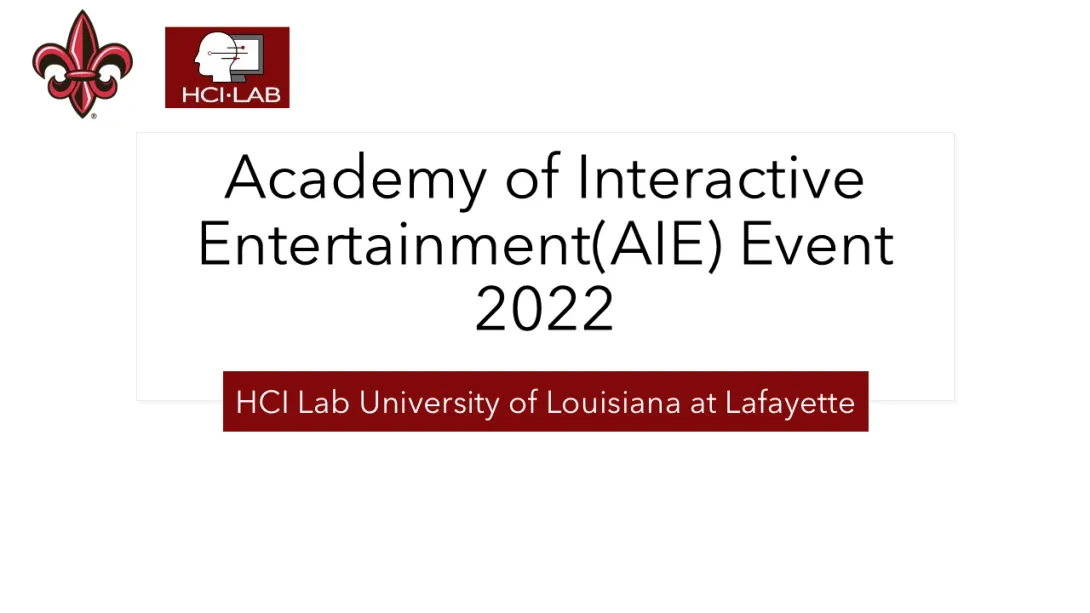 2022, Academy of Interactive Entertainment Event