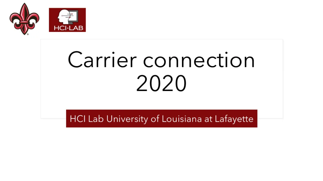 2020 Carrier connection DEMOS